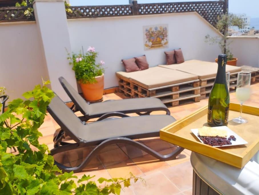 Appartamento Penthouse With Jacuzzi And Spectacular Sea Views Nerja Esterno foto